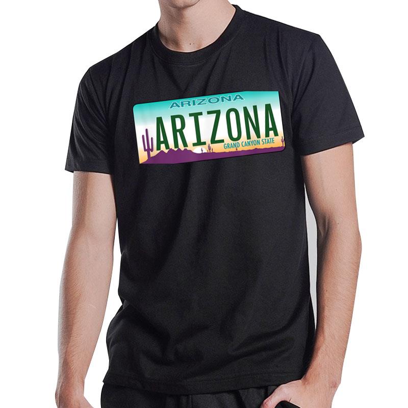 Arizona Az License Plate Classic T-Shirt