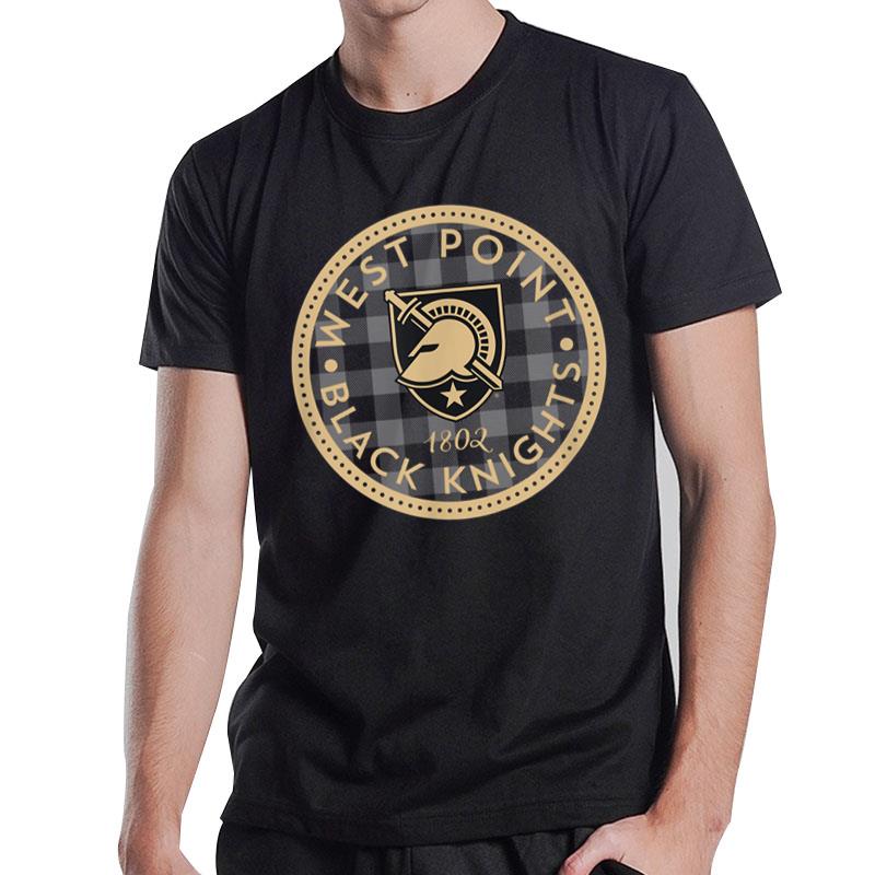 Army West Point Black Knights Plaid Badge T-Shirt