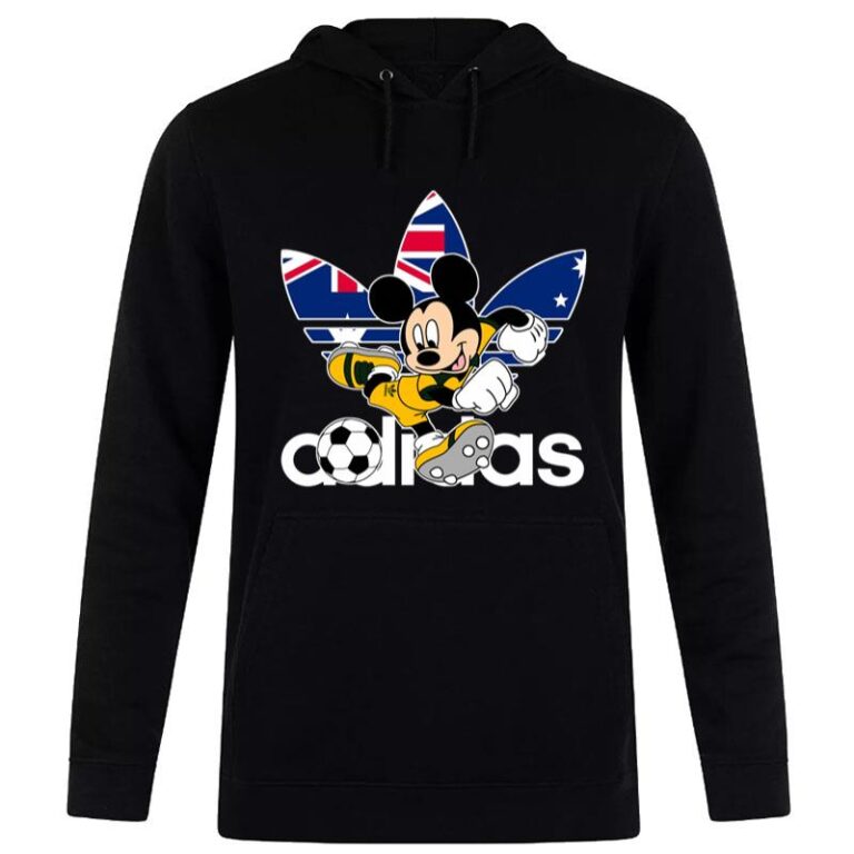 Australia Football Mickey Mouse Adidas Hoodie