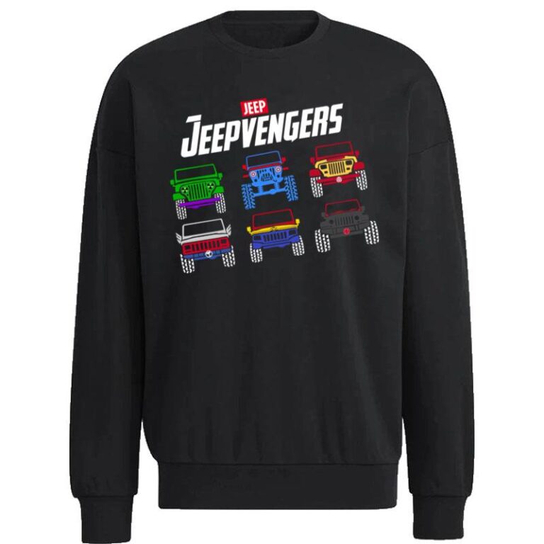 Avengers Endgame Jeepvengers Jeep Sweatshirt