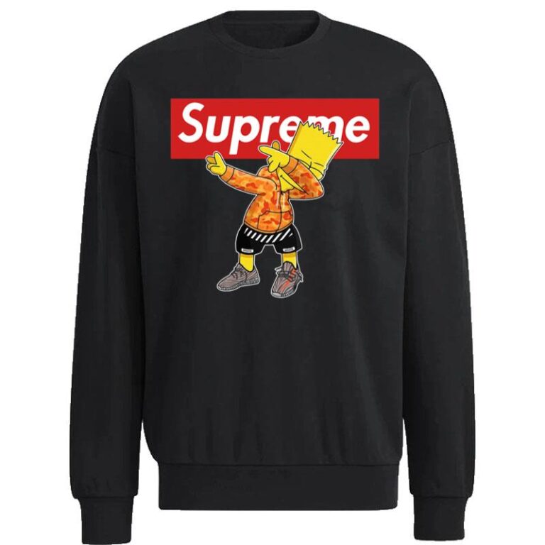 Bart Simpson Dabbing Supreme Sweatshirt