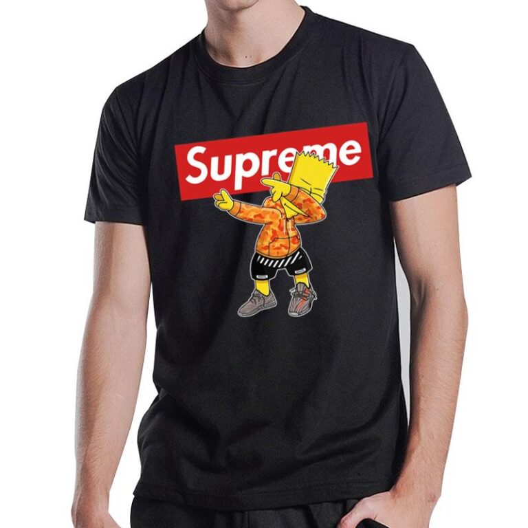 Bart Simpson Dabbing Supreme T-Shirt