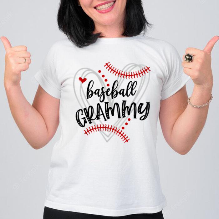 Baseball Grammy For Grandma Mimi Nana Women Mother’s Day T-Shirt