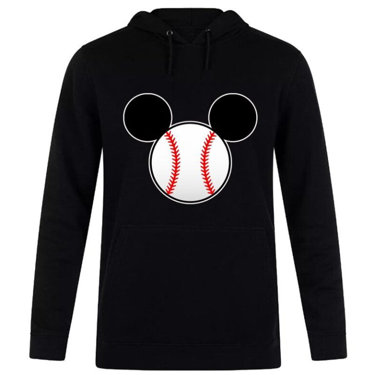 Baseball Head Mickey Mouse Hoodie