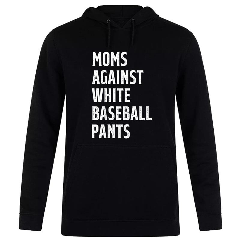 Baseball Mom Vintage Moms Against White Baseball Pants Women T-Shirt