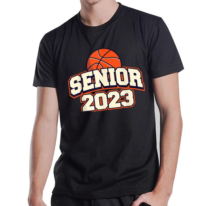 Basketball Senior Night Gifts Class Of 2023 T-Shirt