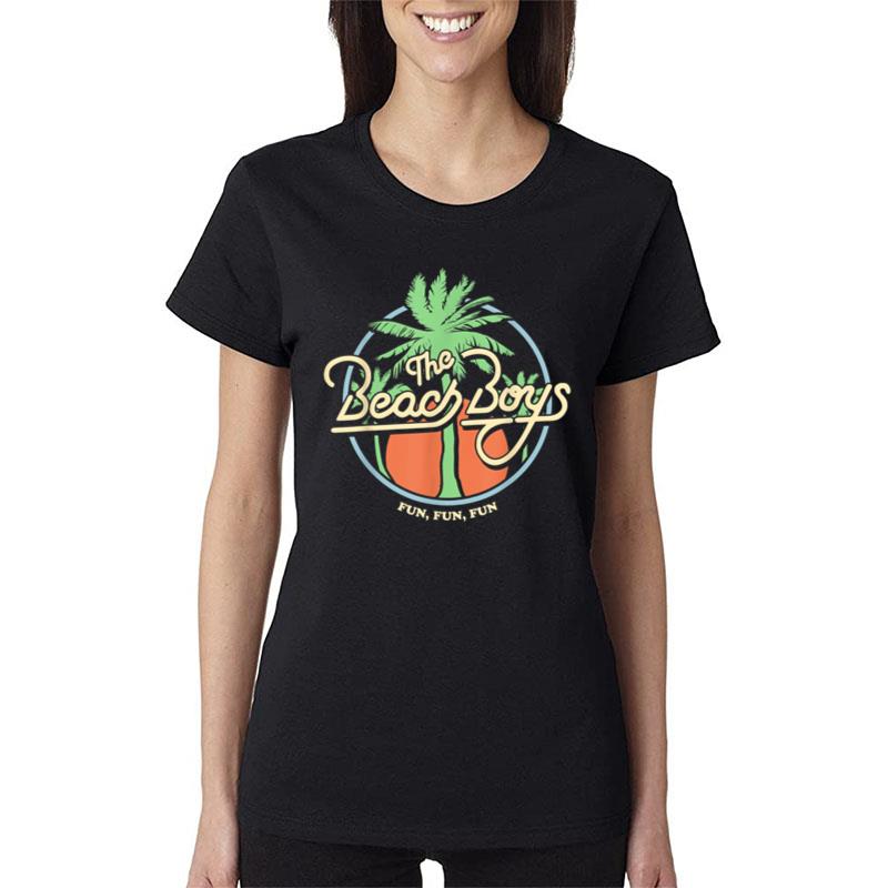 Beach Boys Fun Fun Fun Palm Tree Women T-Shirt