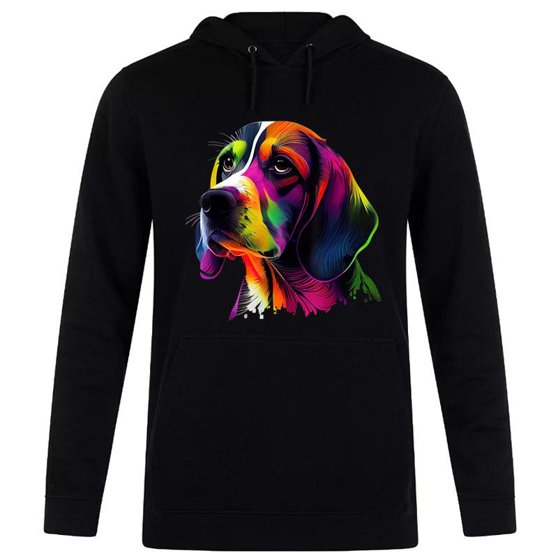 Beagle Lovers Pop Art Beagle Design Funny Beagle Women T-Shirt