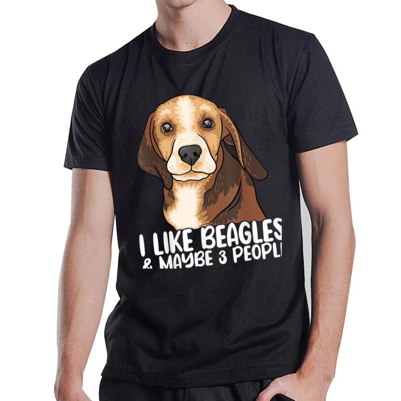 Beagle T Dog Lover Funny Beagle Beagle T-Shirt