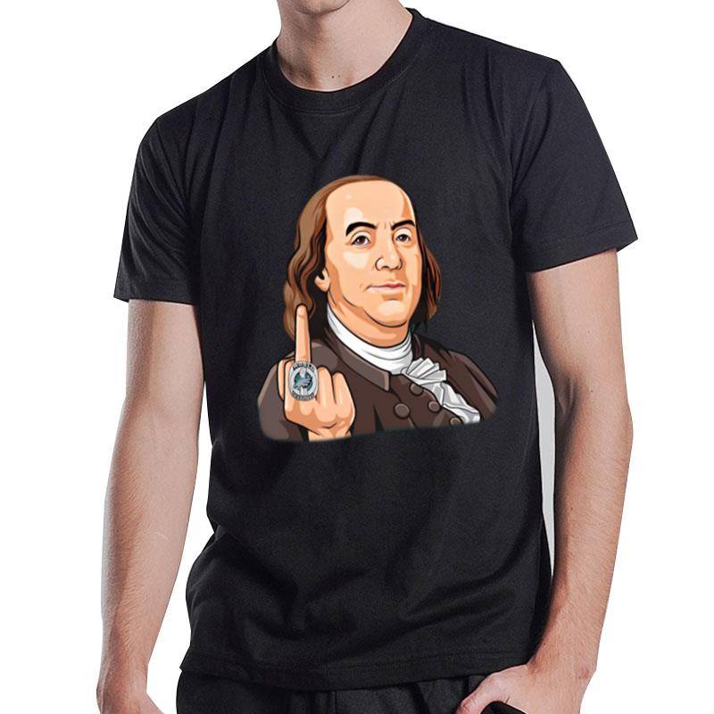 Benjamin Franklin Middle Finger T-Shirt