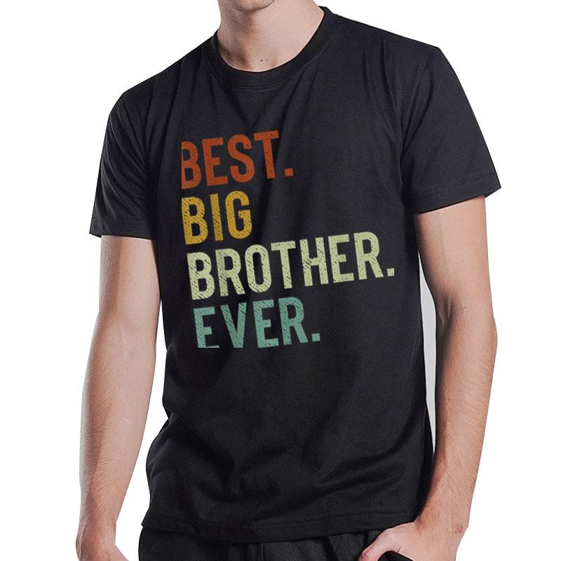 Best Big Brother 2023 Cool Retro Big Bro T-Shirt