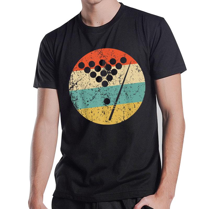 Billiards - Vintage Retro Pool T-Shirt