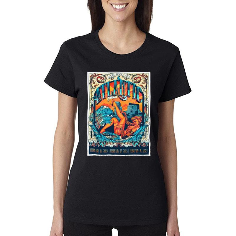 Billy Strings Atlantic City 2023 Hard Rock Cafe Women T-Shirt