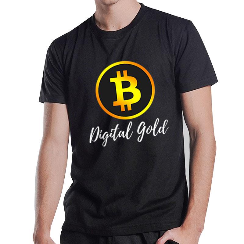 Bitcoin Crypto Blockchain Btc Tee Funny Dad Joke Cryptic T-Shirt