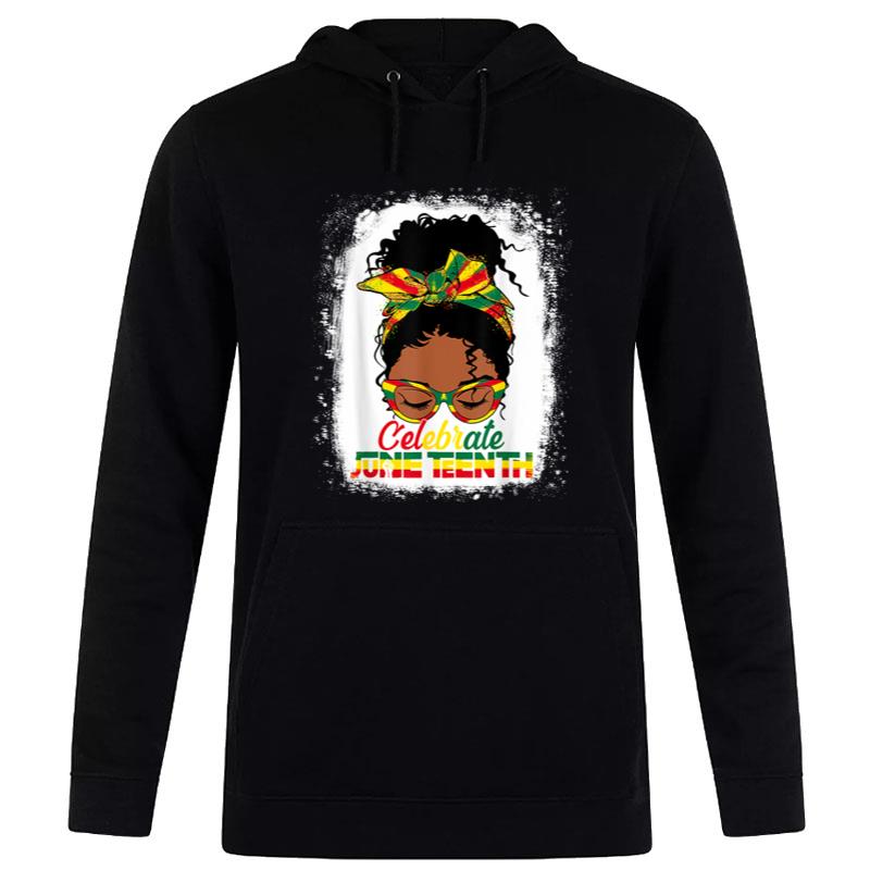 Black Black Queen Juneteenth Celebrate Indepedence Day Hoodie