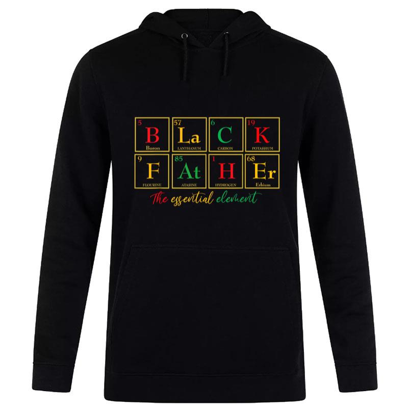 Black Father Essential Elet Father'S Day Juneteenth Dad Hoodie