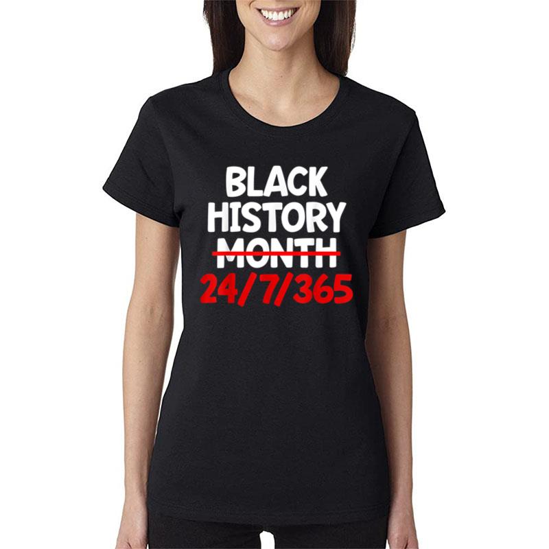 Black History Month African American Pride Gift Women T-Shirt