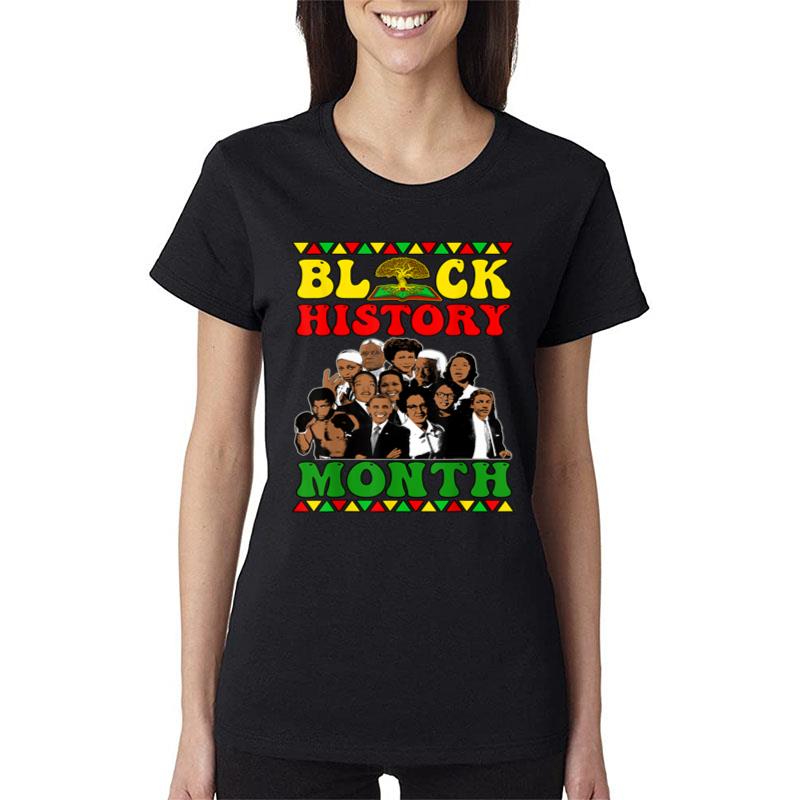 Black History Month Apparel Black Pride African American Women T-Shirt