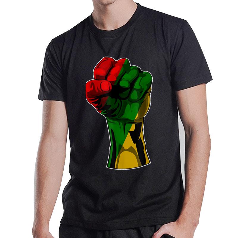 Black History Month Fist T-Shirt