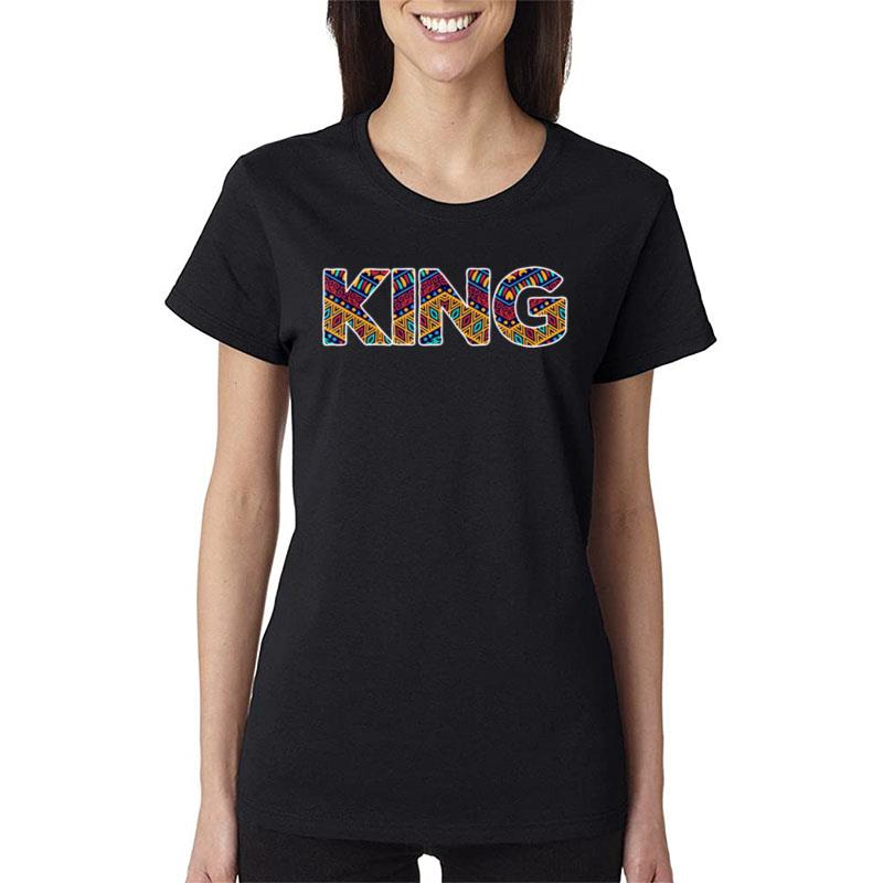 Black History Month King Women T-Shirt