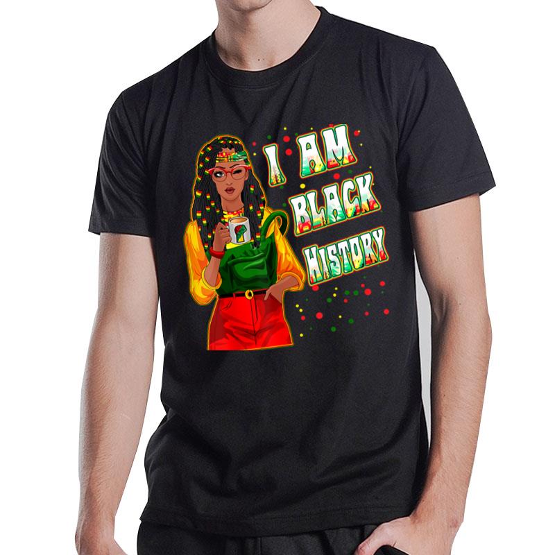 Black History T Shirts For Women Black History Month Decor T-Shirt