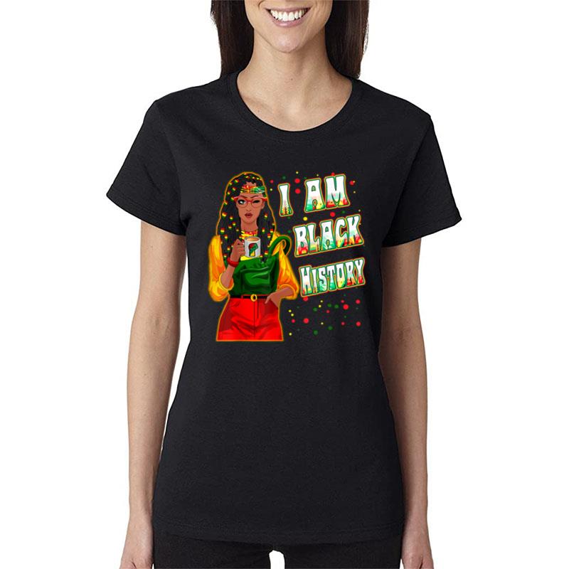 Black History T Shirts For Women Black History Month Decor Women T-Shirt