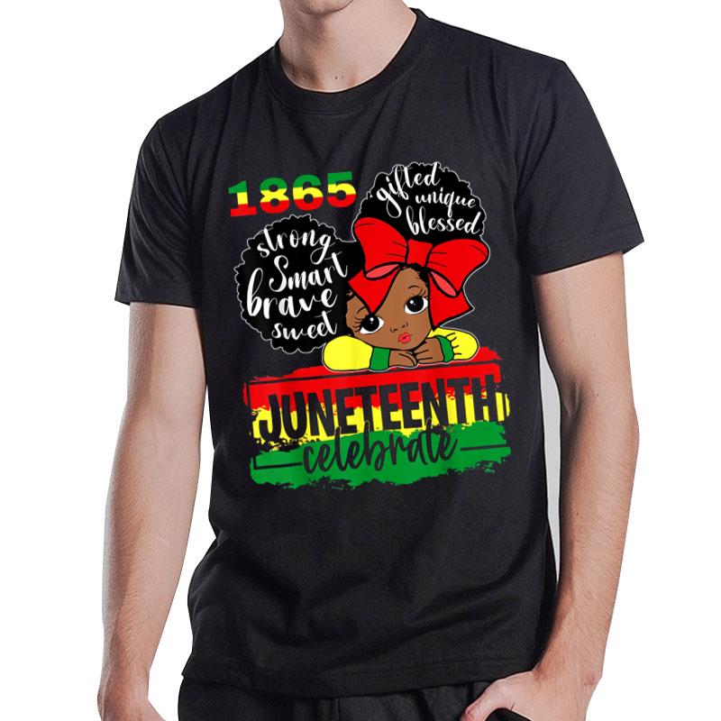 Black Juneteenth 1865 Celebrate Indepedence Day T-Shirt