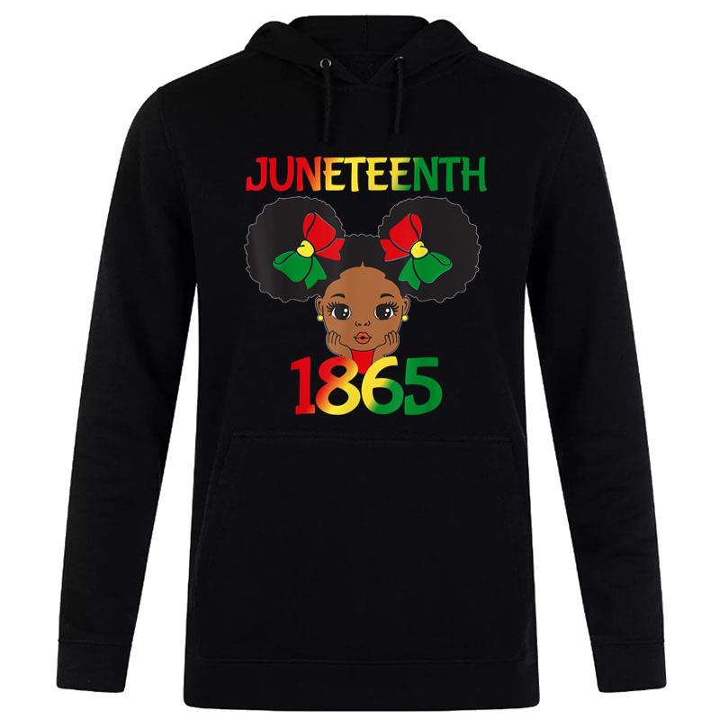 Black Juneteenth 1865 Toddlers Celebration Hoodie