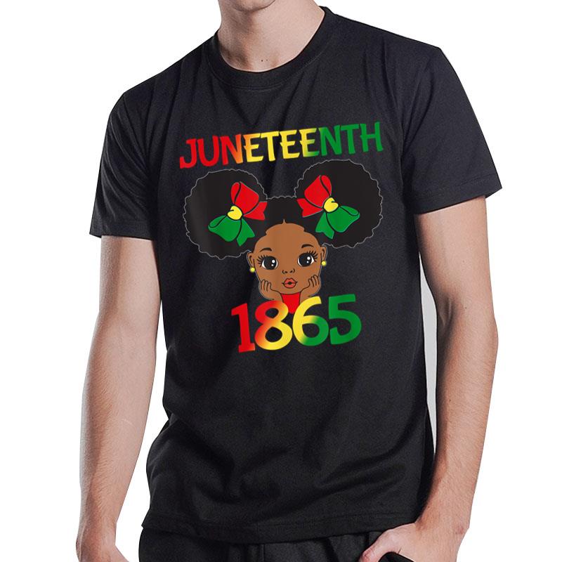 Black Juneteenth 1865 Toddlers Celebration T-Shirt