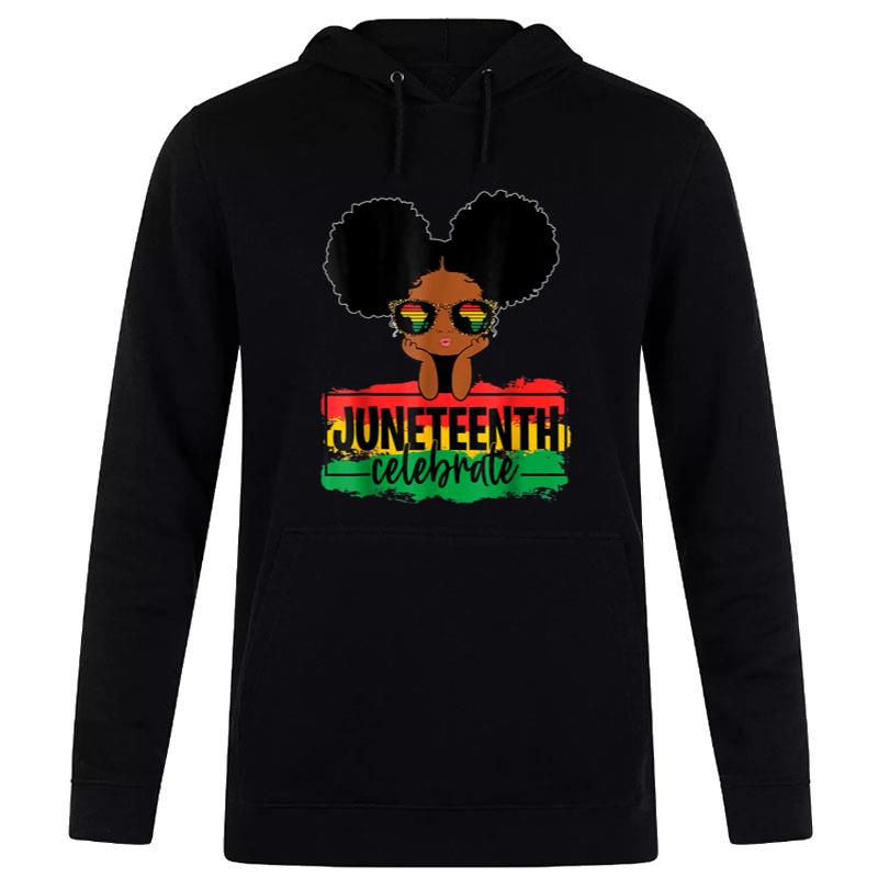 Black Juneteenth Celebrate Indepedence Day Hoodie