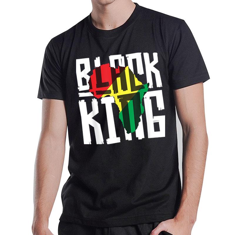 Black King History Month Africa Tribal T-Shirt