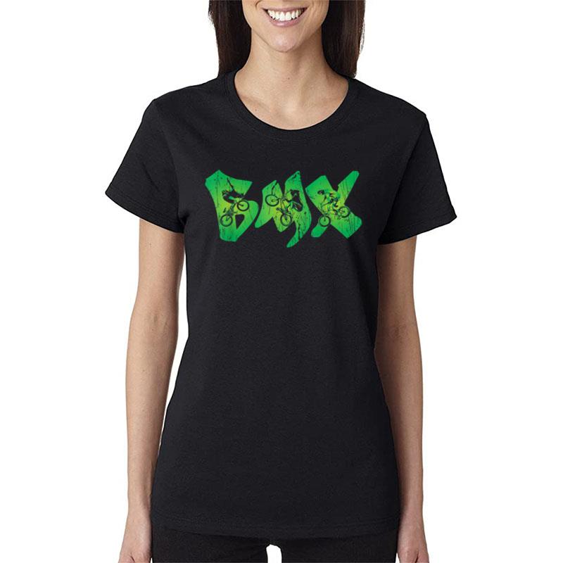 Bmx Road Racing Freestyle Bike Rider Cyclist Bicycle Women T-Shirt