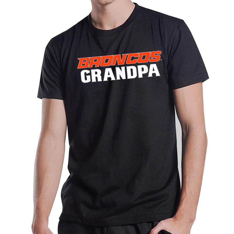 Boise State University BSU Broncos Grandpa T-Shirt