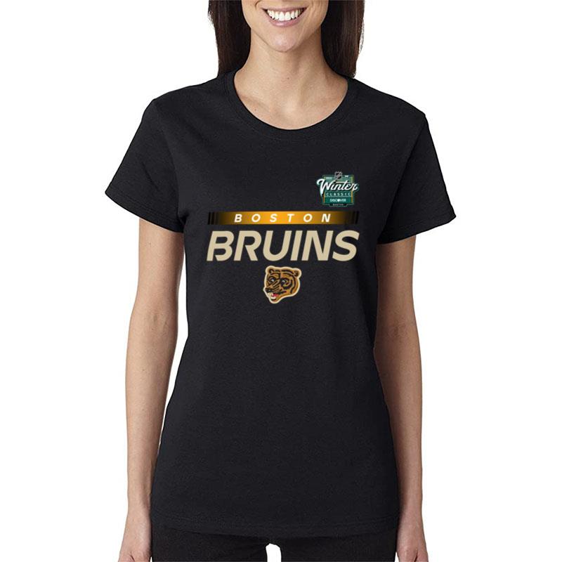 Boston Bruins 2023 Nhl Winter Classic Authentic Women T-Shirt