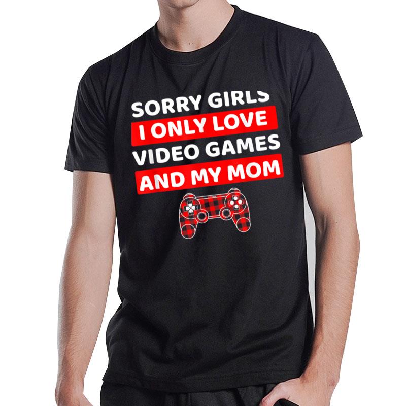 Boys Valentines Day Shirt For Kids Video Games Funny Gamer T-Shirt