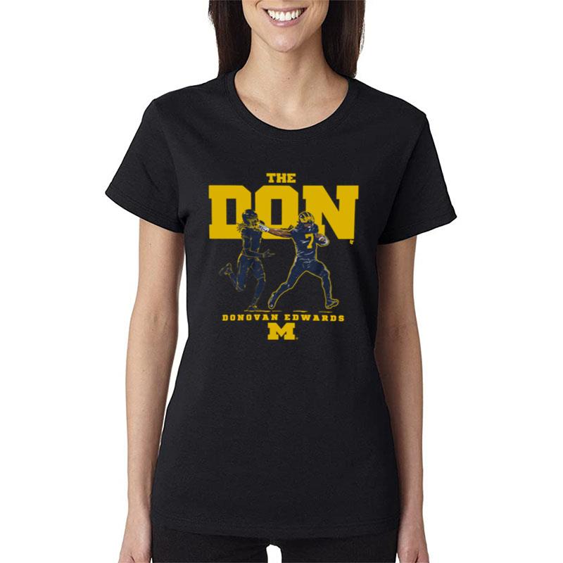 Breakingt Michigan The Don Donovan Edwards Women T-Shirt