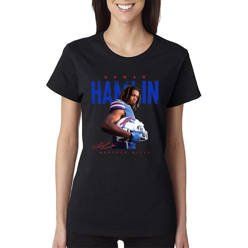 Buffalo Bills Damar Hamlin Women T-Shirt