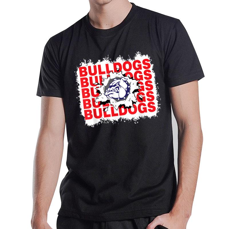 Bulldogs School Sports Fan Team Spirit T-Shirt