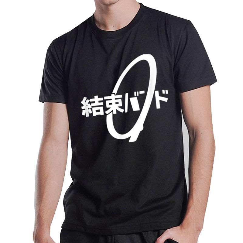 Cable Tie Kanji Hiragana Kessoku Band Rocker Band T-Shirt