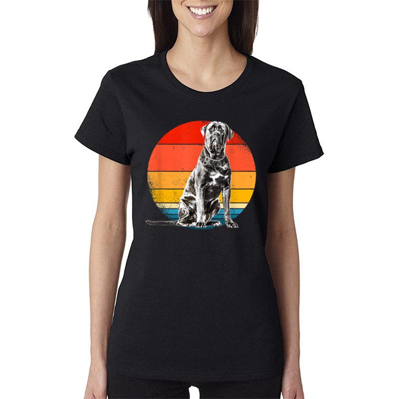 Cane Corso Dog Love Design Italian Mastiff Women T-Shirt