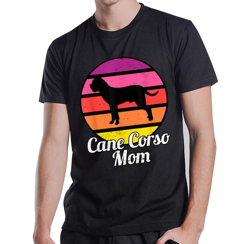 Cane Corso Mom I Retro Cane Corso T-Shirt