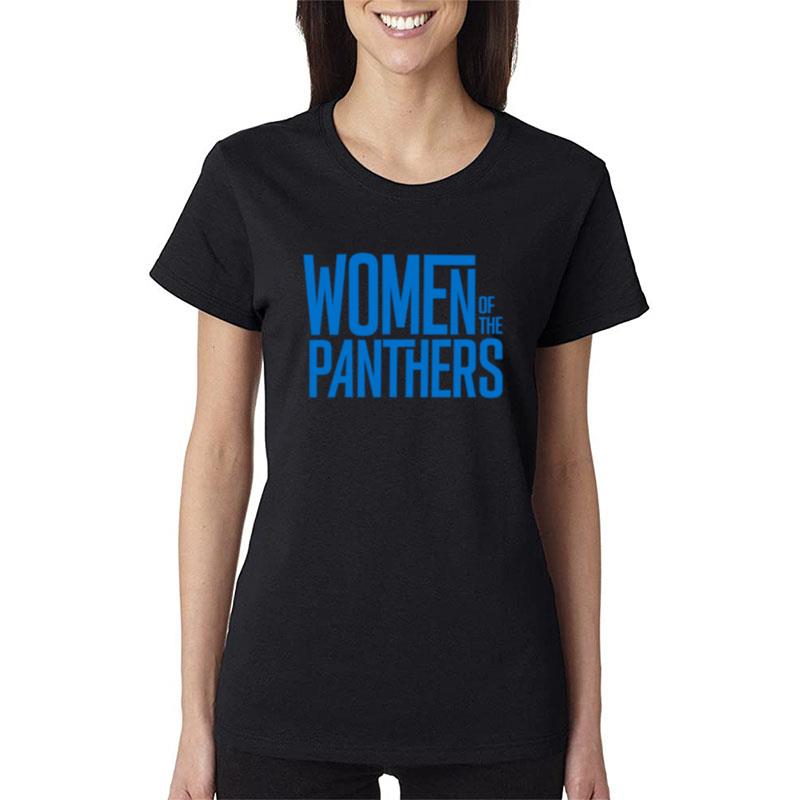 Carolina Panthers Women Of The Panthers Women T-Shirt