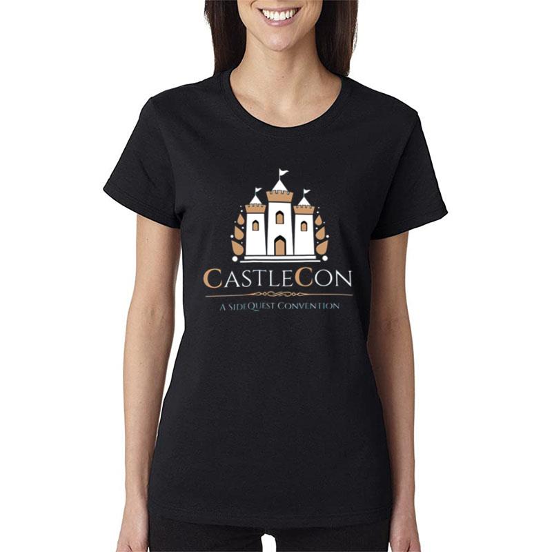 Castlecon A Sidequest Convention Women T-Shirt