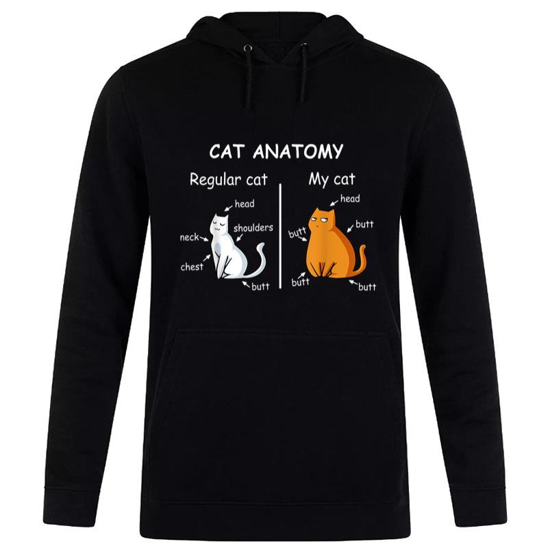 Cat Anatomy Kittlen Lover Funny Science Teacher Women T-Shirt