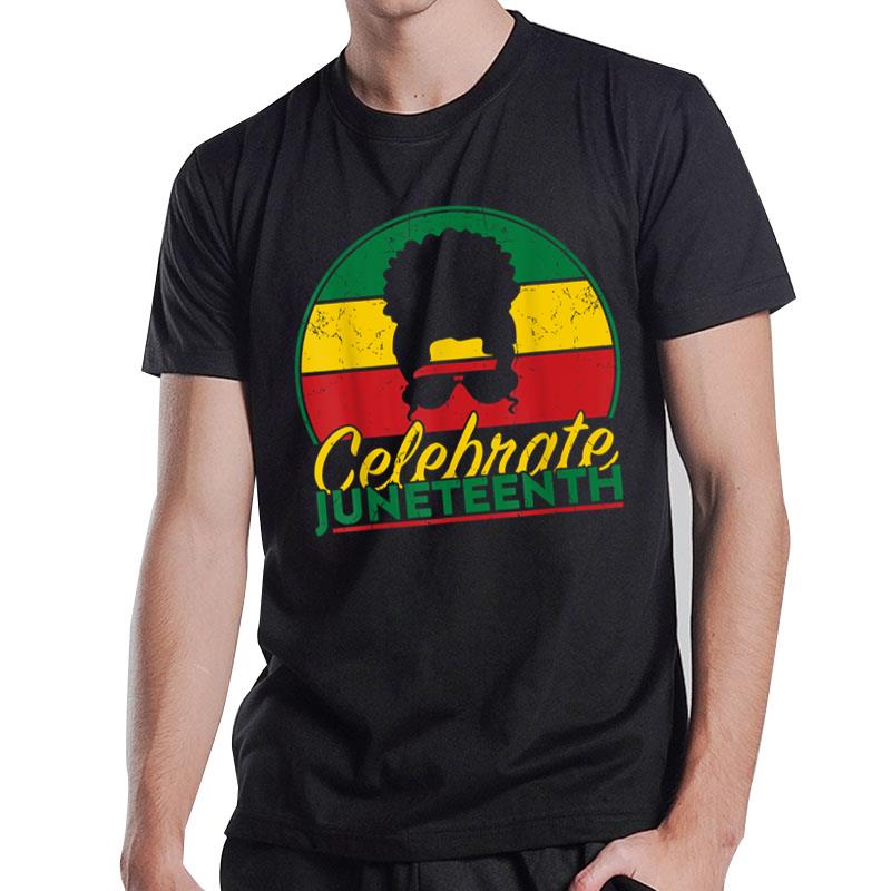 Celebrate Juneteenth 1865 Black Juneteenth Freedom T-Shirt