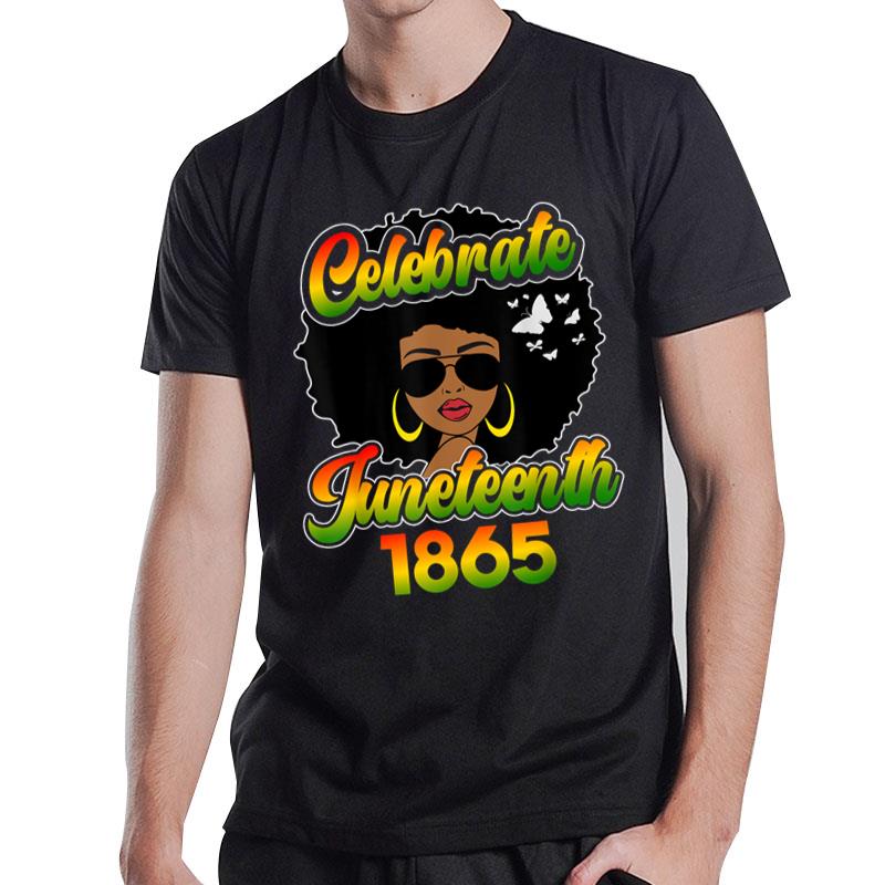 Celebrate Juneteenth Free-Ish Since 1865 Emancipation Blm T-Shirt