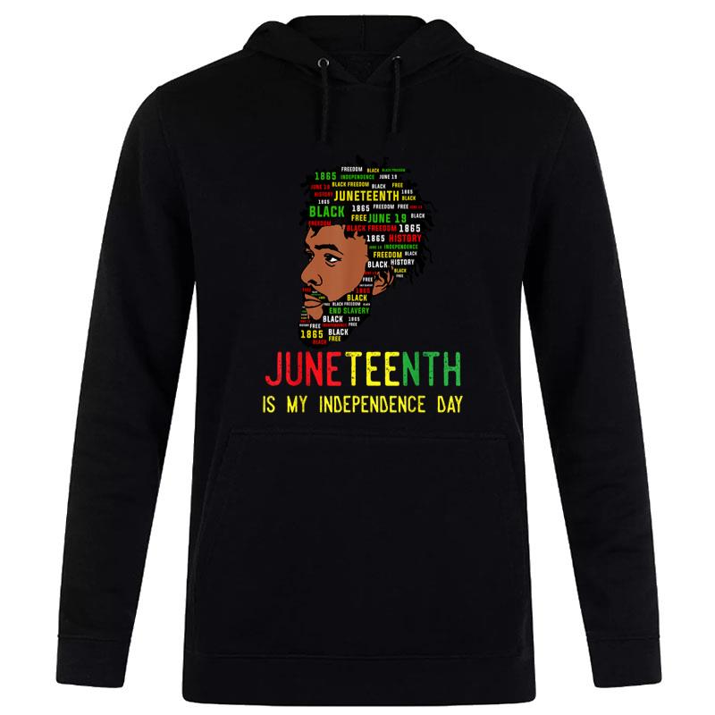 Celebrate Juneteenth Independence Day Black Fathers Day Hoodie