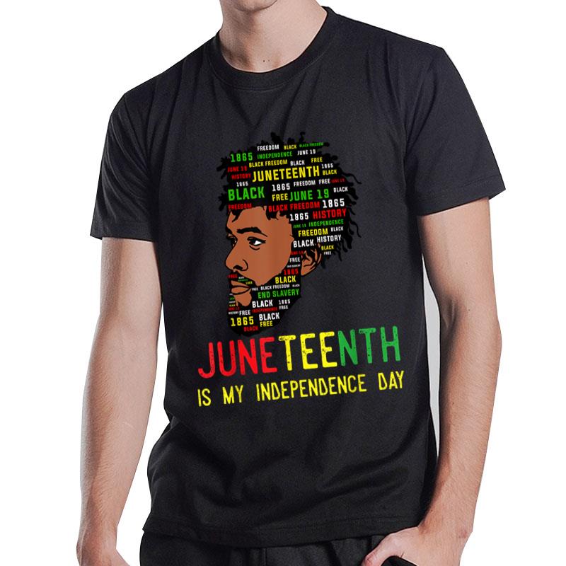 Celebrate Juneteenth Independence Day Black Fathers Day T-Shirt