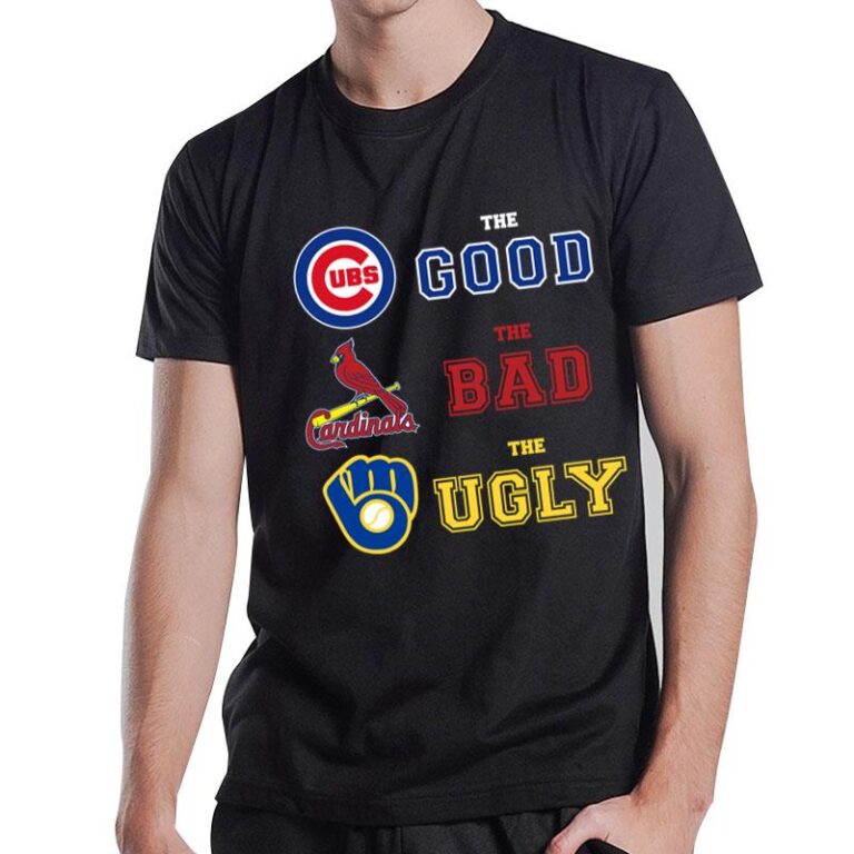 Chicago Cubs The Good The Bad The Ugly Mlb Baseball T-Shirt