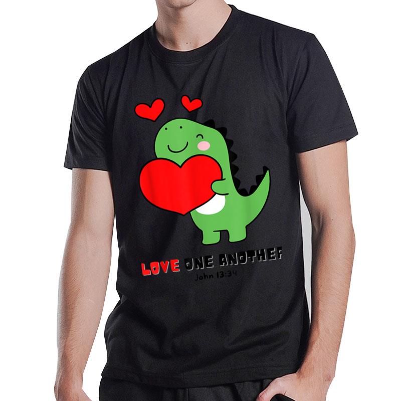 Children'S Christian Valentine'S Day Tee John1334 T-Shirt